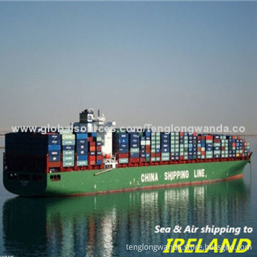Sea Cargo to Belfast and Dublin in Ireland from Shenzhen and Shanghai